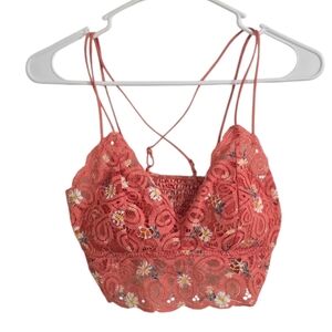 PINK Victorias Secret Bralette With Daisies Size Medium